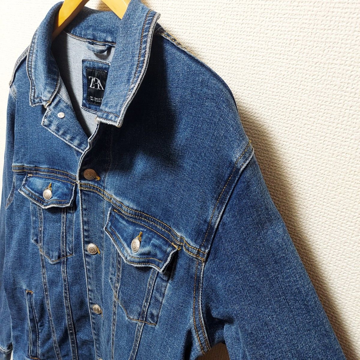 ZARA ザラ メンズ Mサイズ デニムジャケット Gジャン|Yahoo ZARA ザラ メンズ Mサイズ デニムジャケット Gジャン|Yahoo