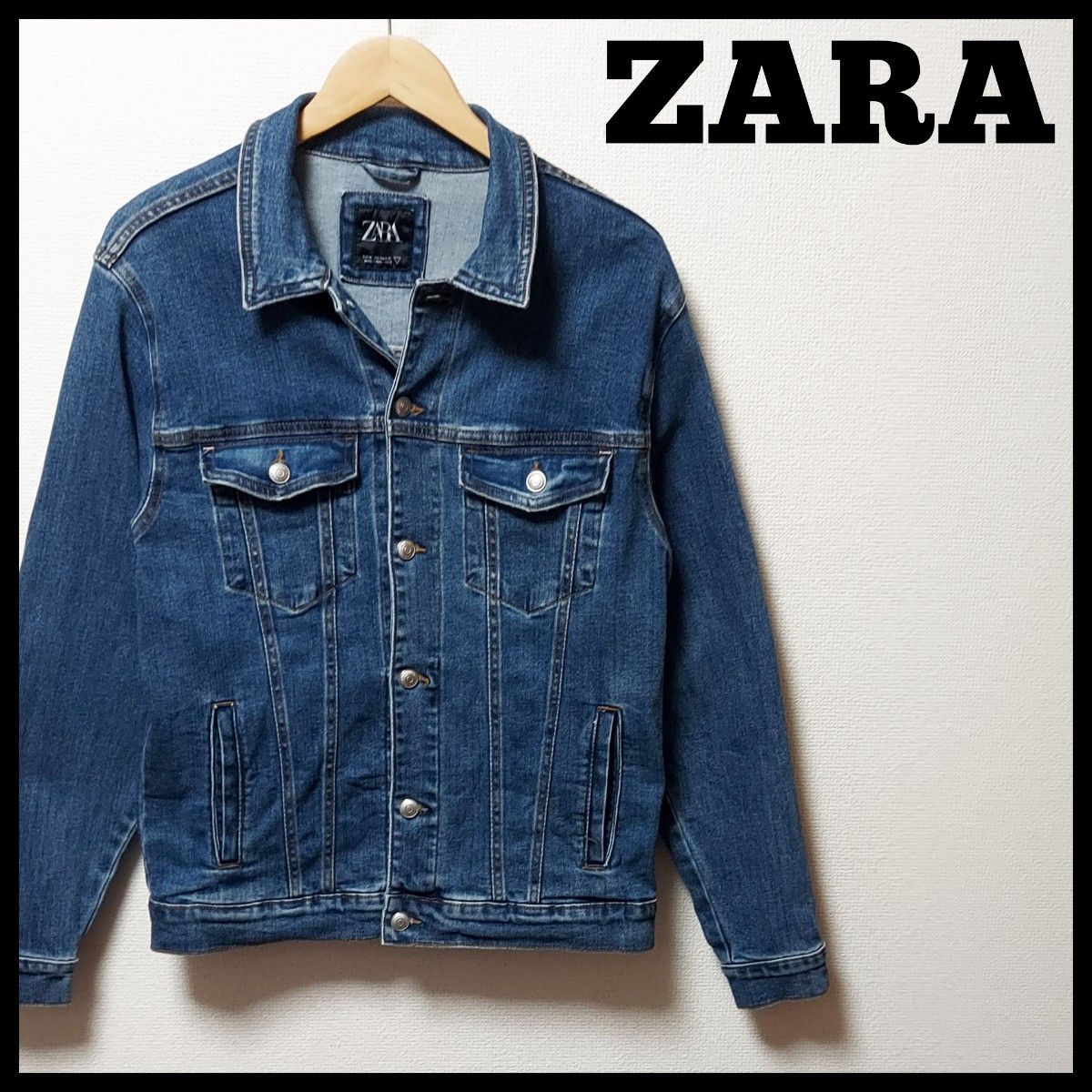 ZARA ザラ メンズ Mサイズ デニムジャケット Gジャン|Yahoo ZARA ザラ メンズ Mサイズ デニムジャケット Gジャン|Yahoo