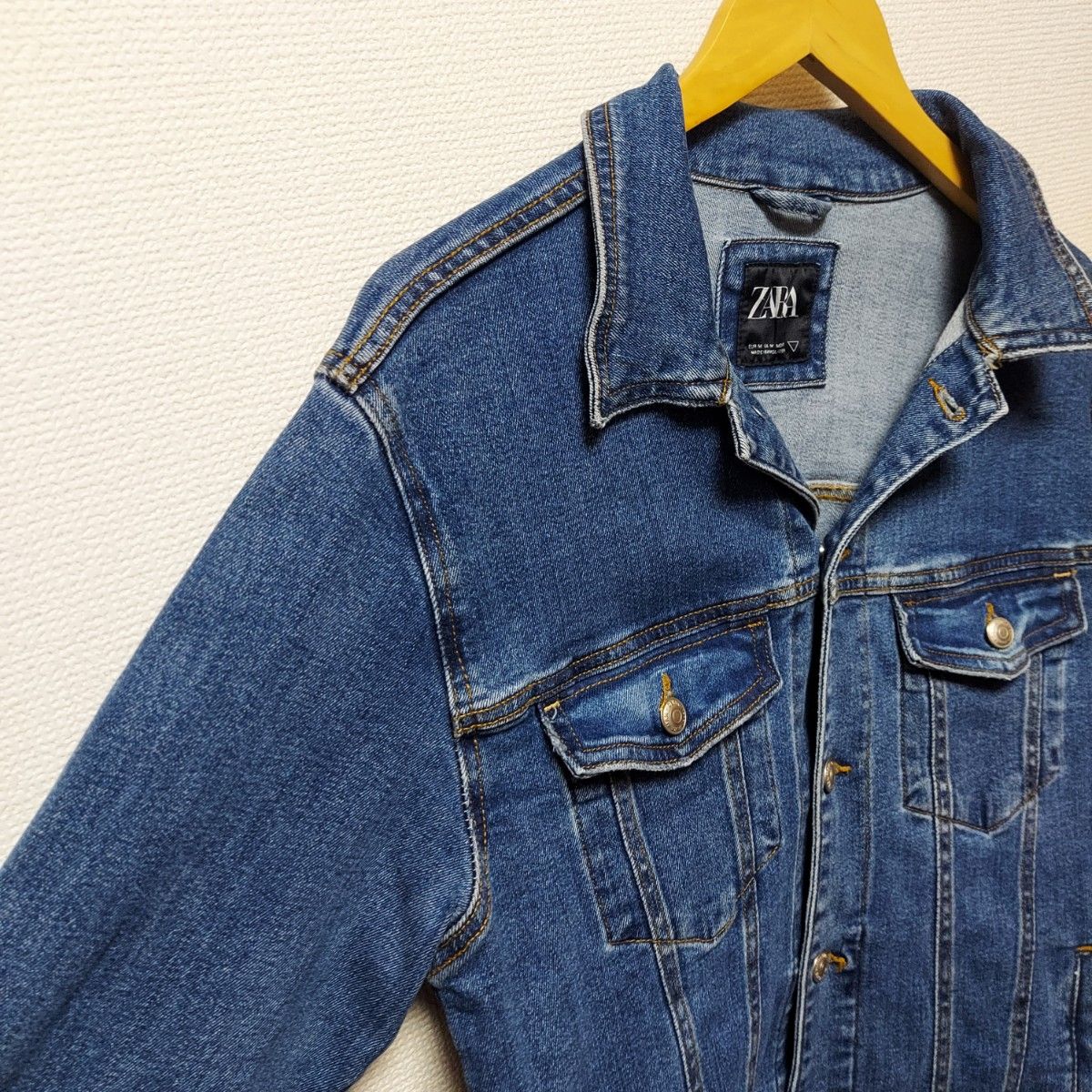 ZARA ザラ メンズ Mサイズ デニムジャケット Gジャン|Yahoo ZARA ザラ メンズ Mサイズ デニムジャケット Gジャン|Yahoo