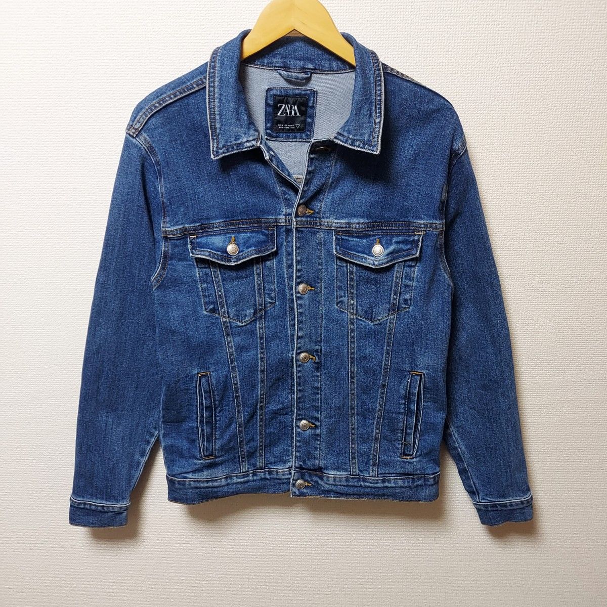 ZARA ザラ メンズ Mサイズ デニムジャケット Gジャン|Yahoo ZARA ザラ メンズ Mサイズ デニムジャケット Gジャン|Yahoo