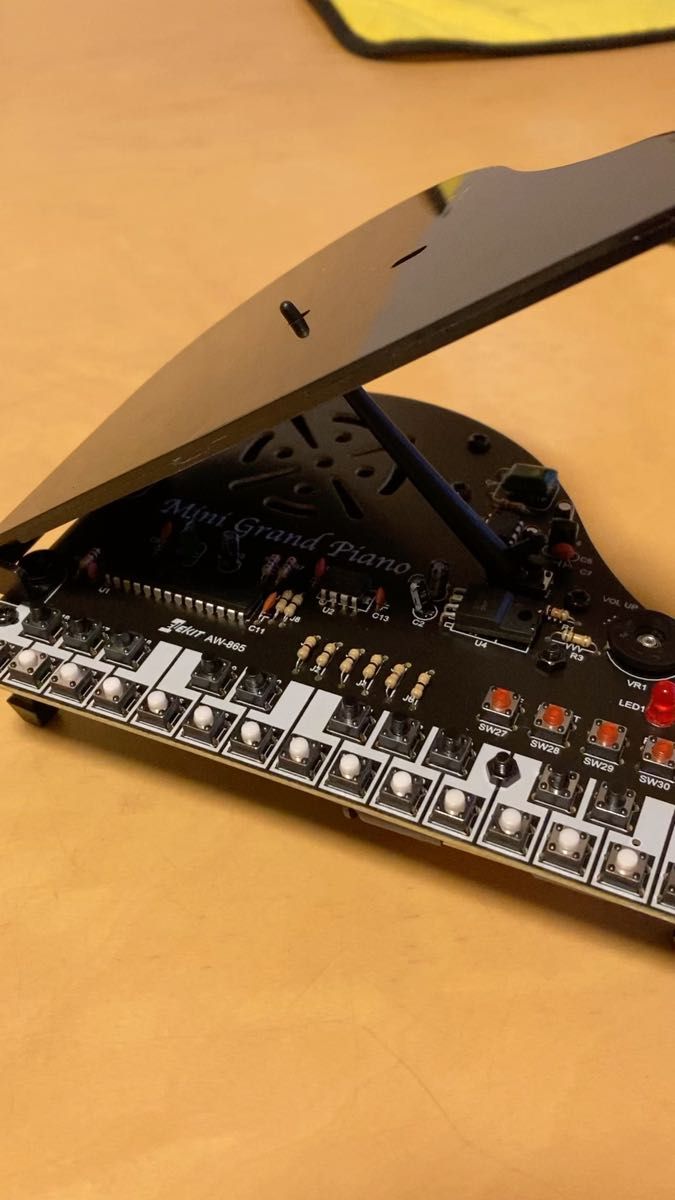 ミニ グランドピアノ elekit 電子工作