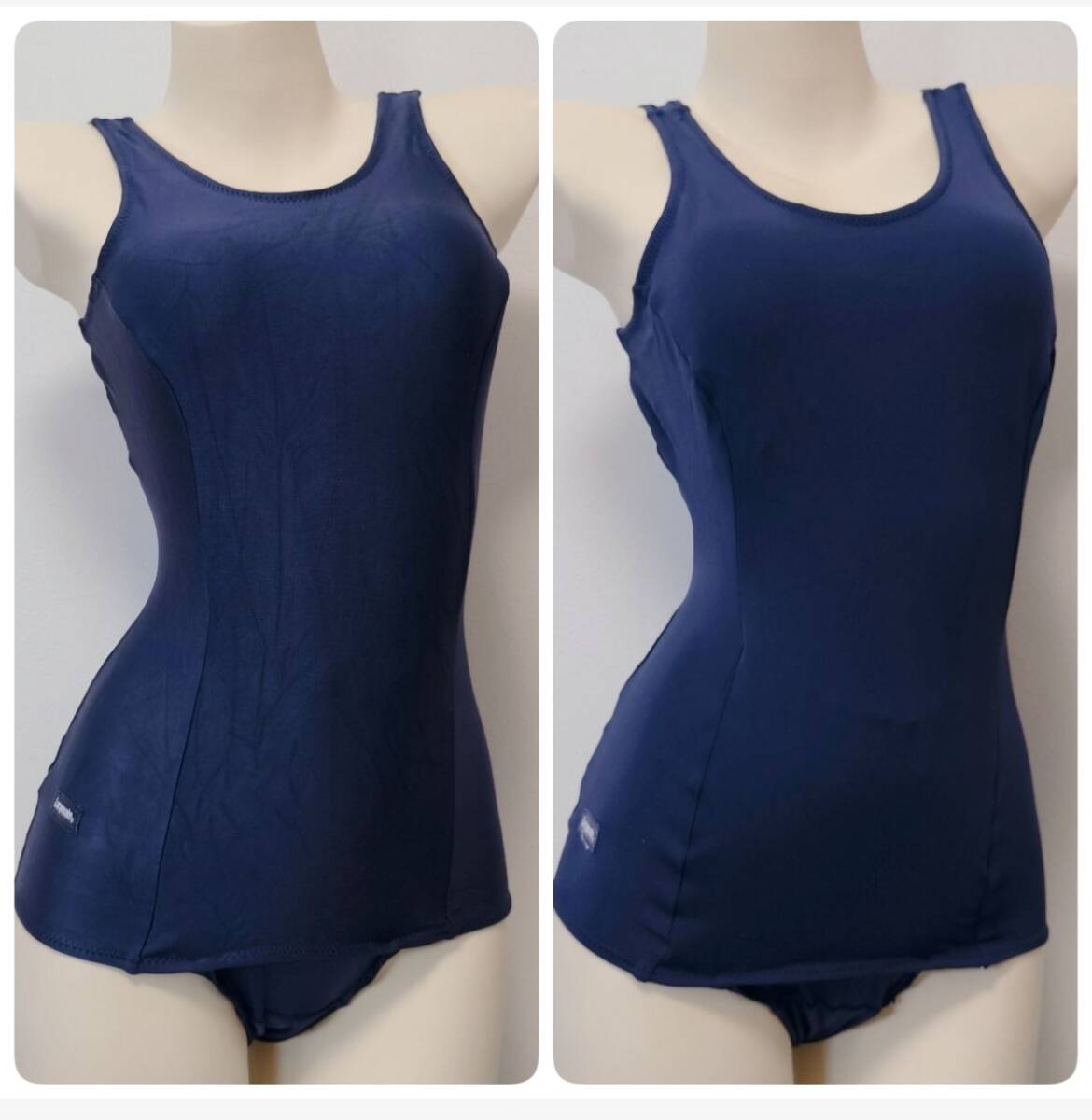 2【2枚セット】Lacymate女子競泳水着(M~L程度)☆前スカート光沢 2【2枚セット】Lacymate女子競泳水着(M~L程度)☆前スカート光沢