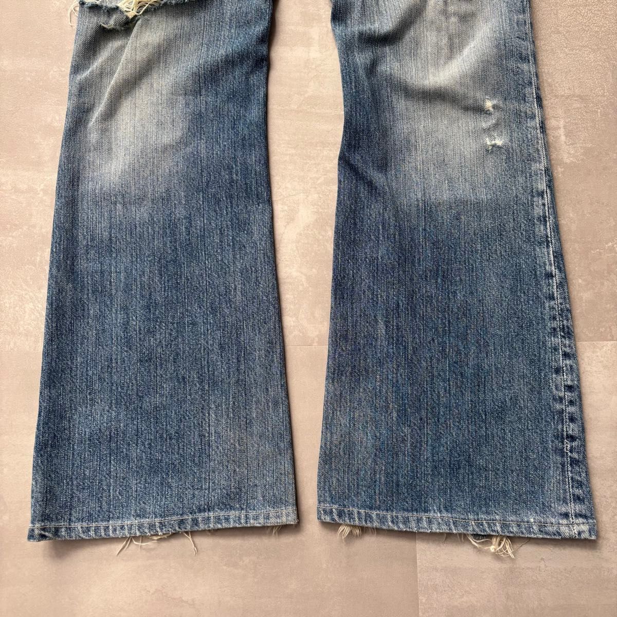 archive 00s y2k diesel flare jeans denim ディーゼル ダメージ archive 00s y2k diesel flare jeans denim ディーゼル ダメージ