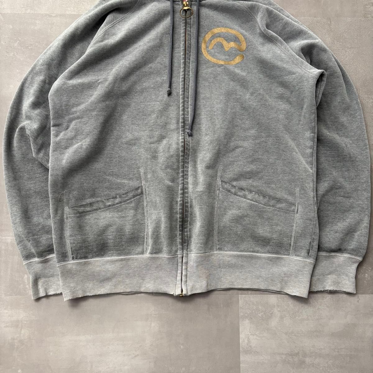 90s vintage EVISU zip up parka ヴィンテージ エビス パーカー 90s vintage EVISU zip up parka ヴィンテージ エビス パーカー