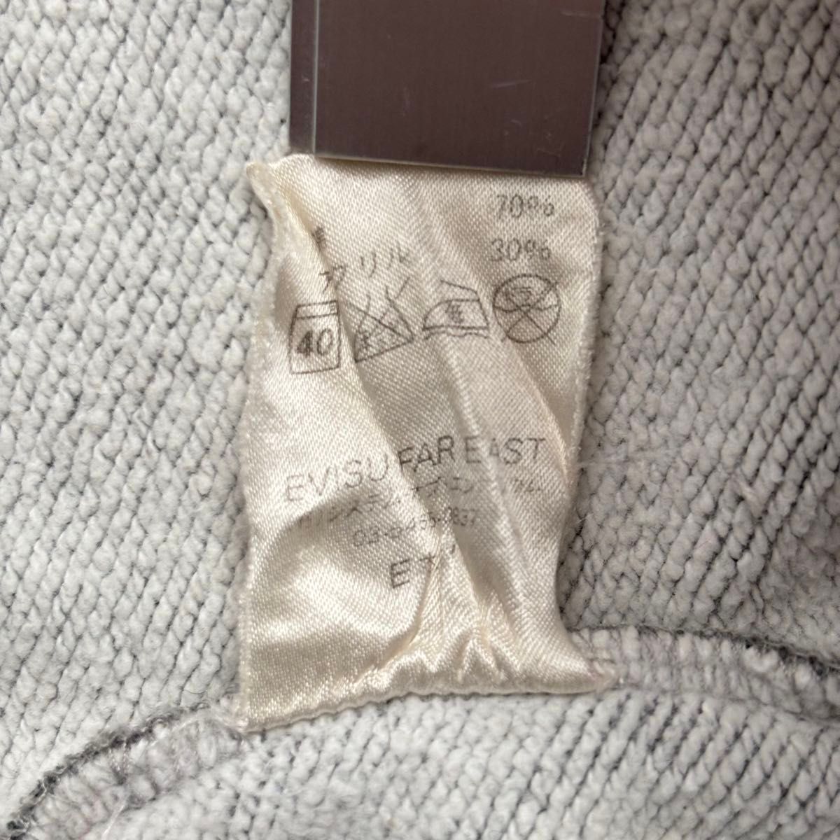 90s vintage EVISU zip up parka ヴィンテージ エビス パーカー 90s vintage EVISU zip up parka ヴィンテージ エビス パーカー