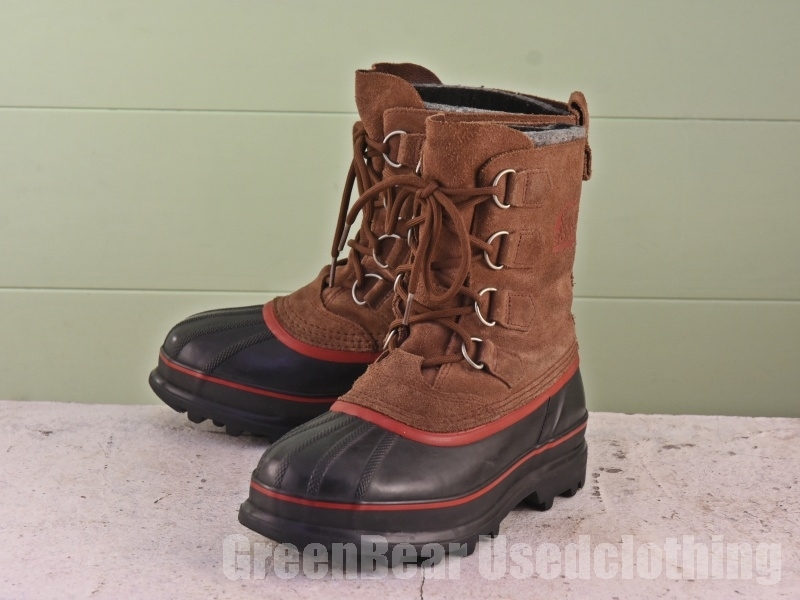 工場直売 レディース B220 ソレル 23.5cm ブラウン 茶 スウェード スノーブーツ SOREL スノーブーツ