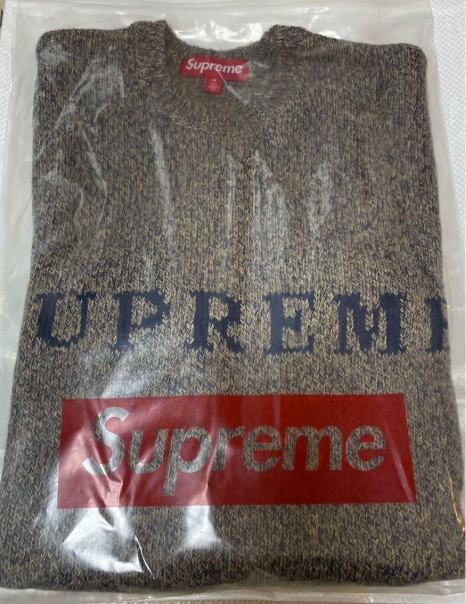 Supreme Contrast Logo Sweater Supreme Contrast Logo Sweater