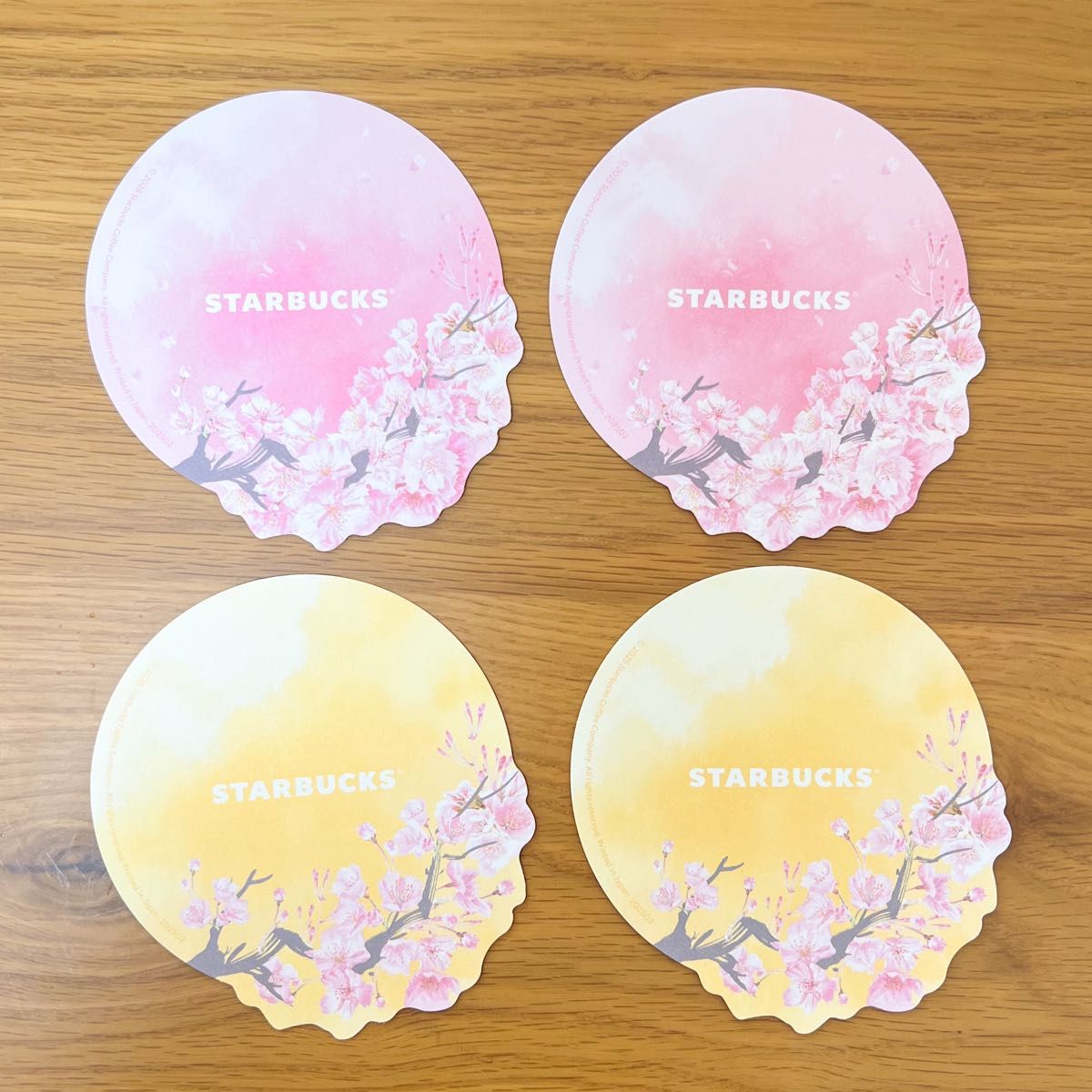 スターバックス サクラ コースター 2種類 4枚セット 桜 さくら スターバックス サクラ コースター 2種類 4枚セット 桜 さくら