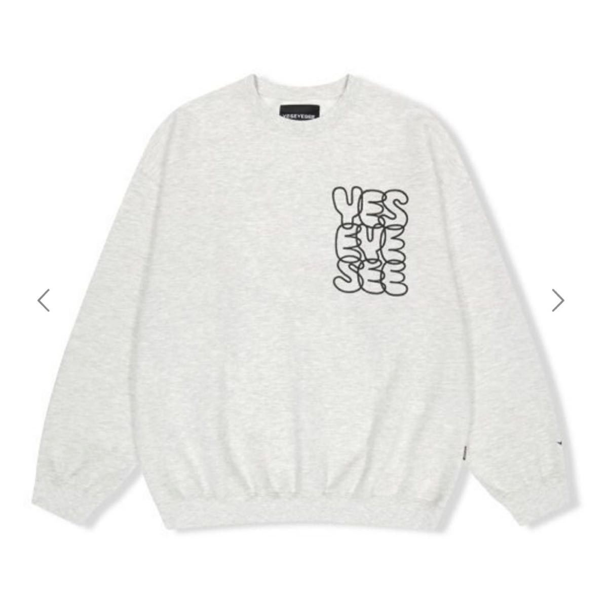 イエスアイシー yeseyesee スウェット トレーナー 寺西拓人 着用 イエスアイシー yeseyesee スウェット トレーナー 寺西拓人 着用