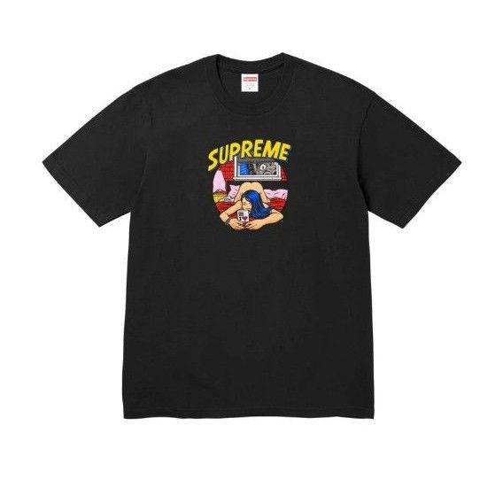 2025 SS Supreme Bedroom Tee BLACK M 新品未開封タグ付き 2025 SS Supreme Bedroom Tee BLACK M 新品未開封タグ付き