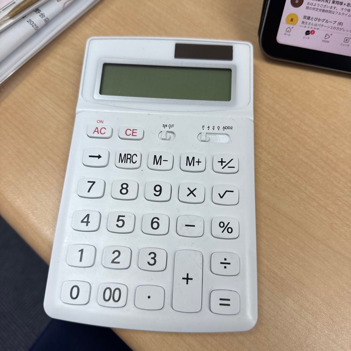 電卓 CASIO