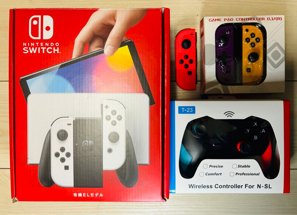 Nintendo Switch有機el 付属品揃 値下げ相談⭕️ ほぼ未使用】有機EL Nintendo Switch 本体 任天堂 ニンテンドー