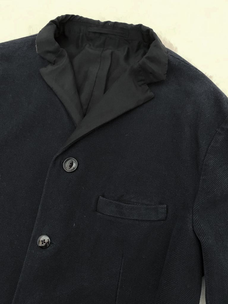 kolor special order BOGLIOLI size50 Italy made cotton jacket navy dark blue color BOGLIOLI 