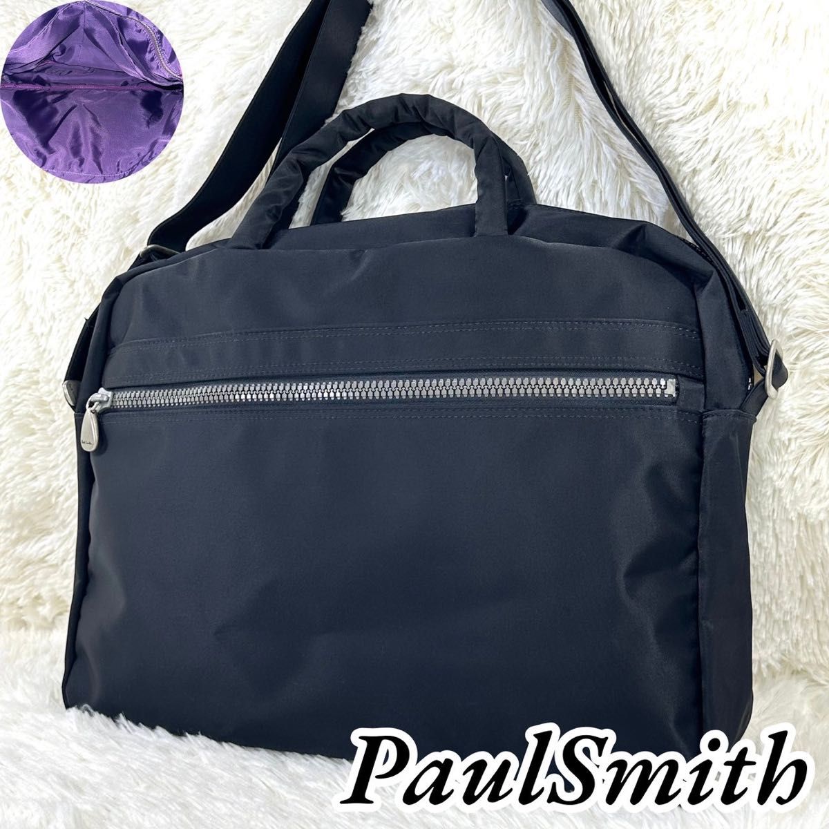 PaulSmith ポールスミス ビジネスバッグ 2way ショルダー 917F
