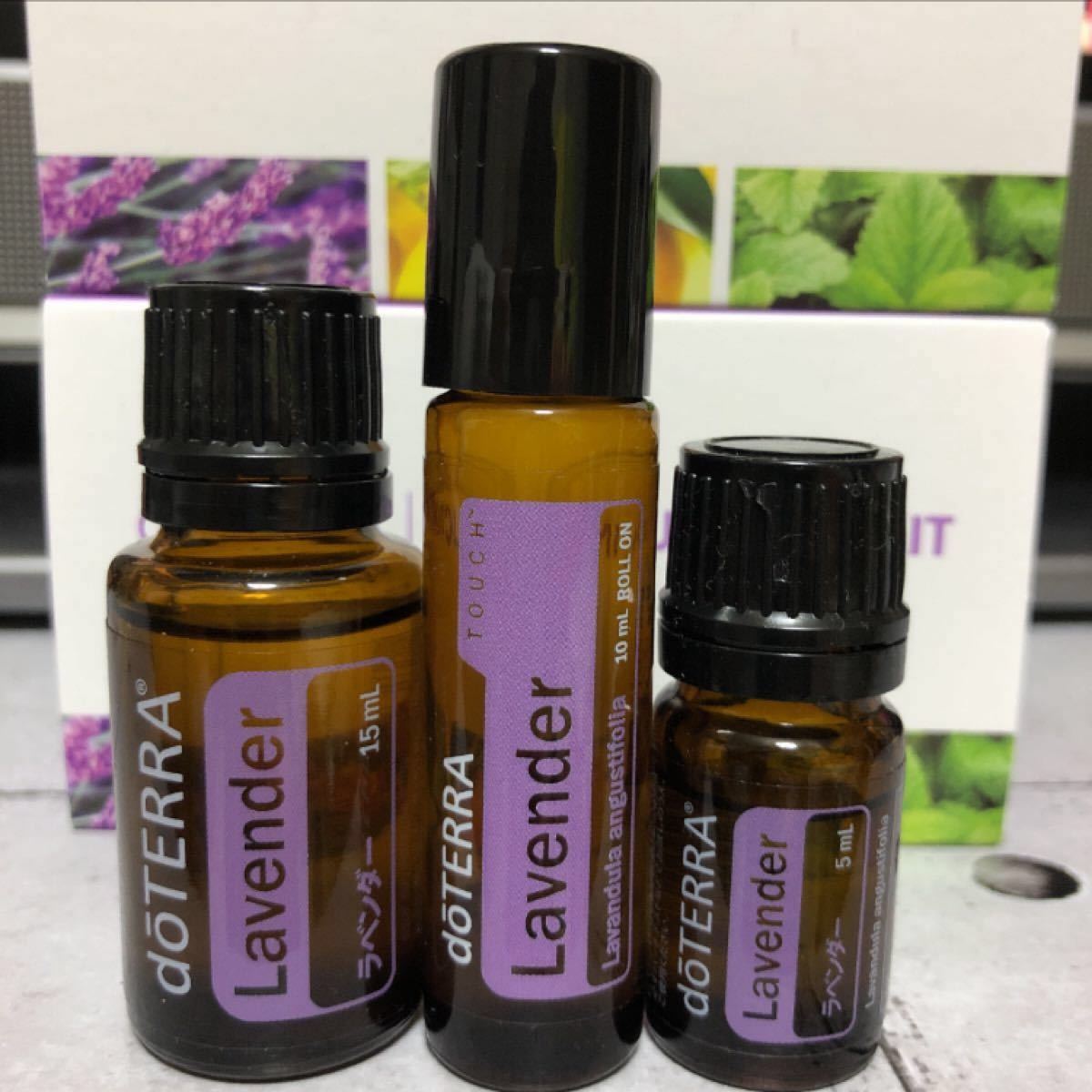 ドテラ　ラベンダーセット doTERRA エッセンシャルオイル