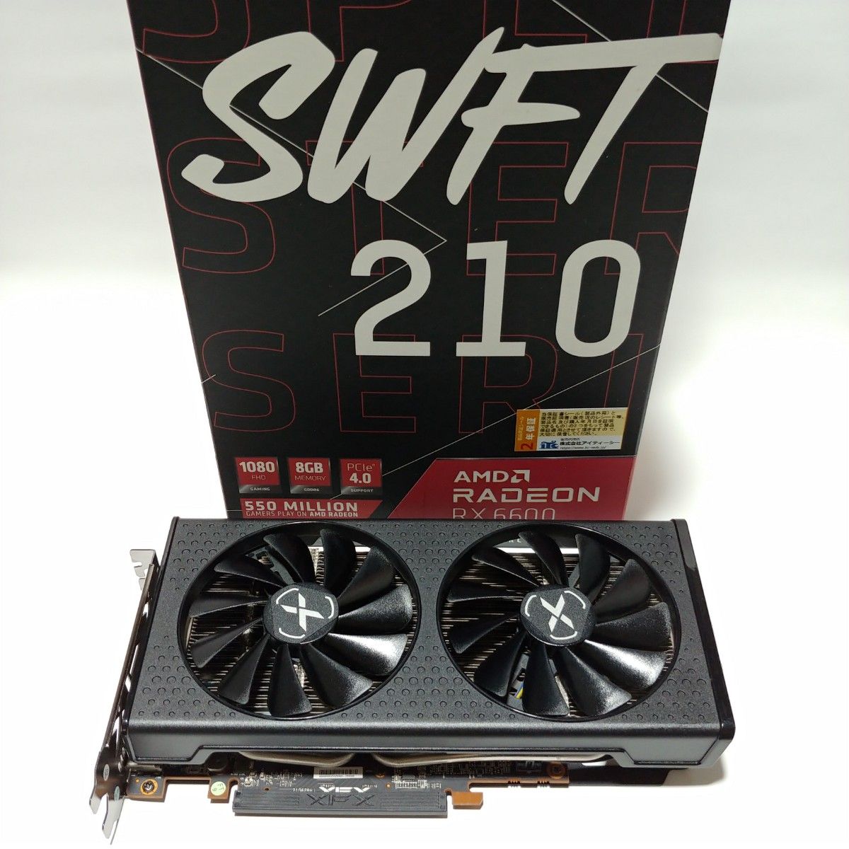 XFX AMD Radeon RX6600  8GB
