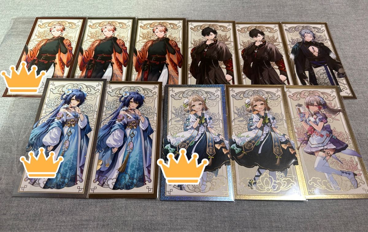 信頼も厚い にじさんじ ランダム絵巻風カード|Yahoo!フリマ(旧 中華絵巻 カード・カードストック