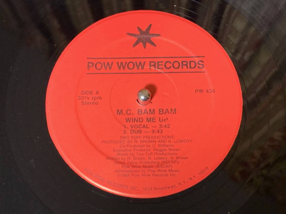 M.C. BAM BAM ♪WIND ME UP US オリジナル_画像1