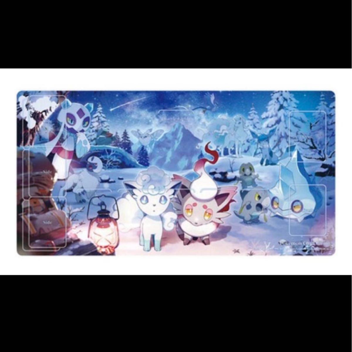 デッキシールド ラバープレイマット Snowy Gathering セット デッキシールド ラバープレイマット Snowy Gathering セット
