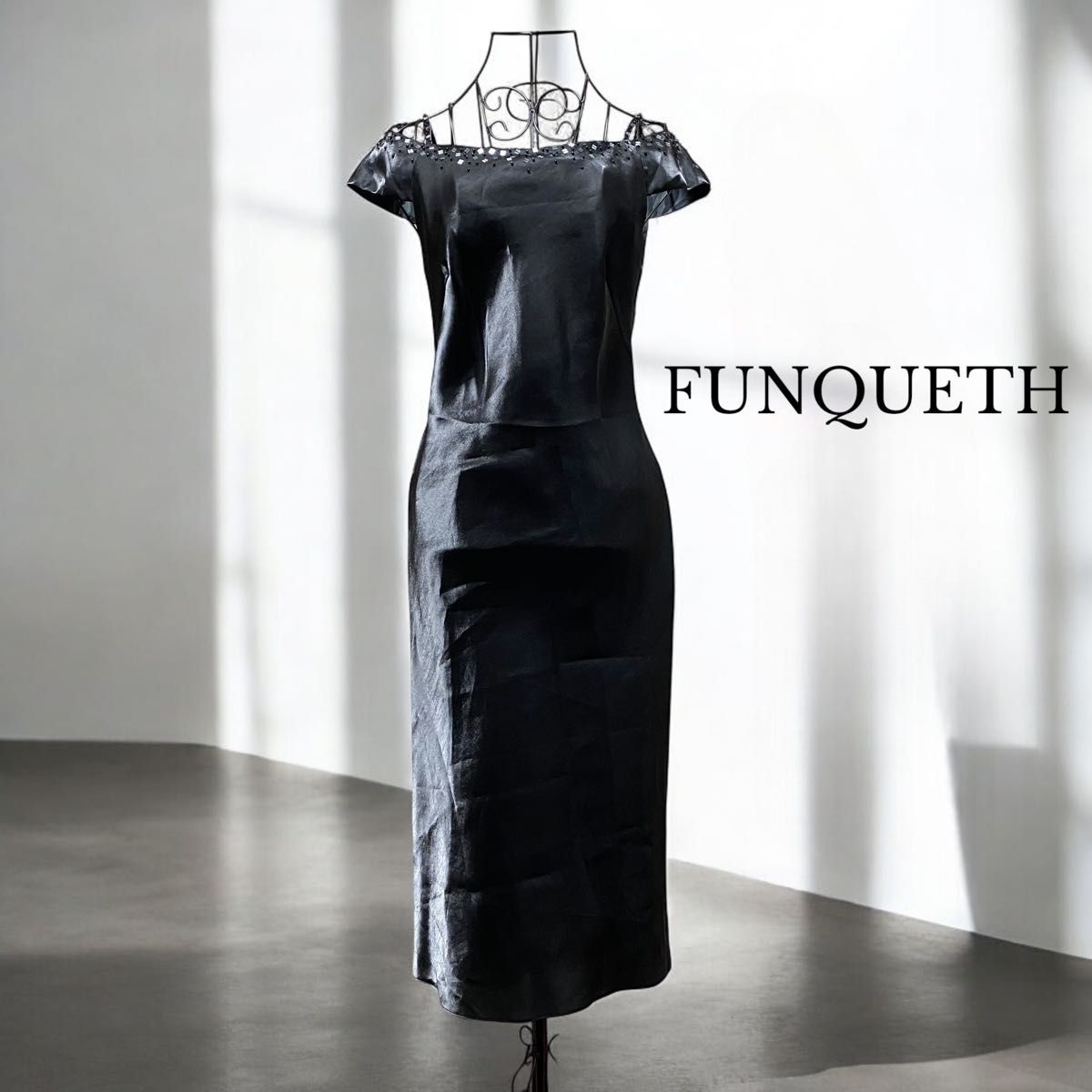 FUNQUETH 東京ソワール 高級 ワンピース パーティードレス 演奏 FUNQUETH 東京ソワール 高級 ワンピース パーティードレス 演奏