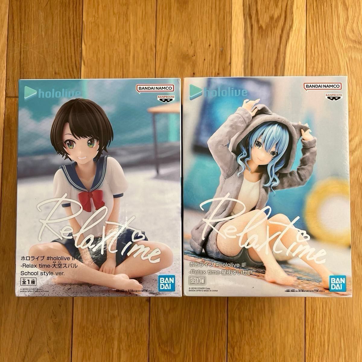 未開封あり】ホロライブ リラックスタイム フィギュア 4個セット 未開封あり】ホロライブ リラックスタイム フィギュア 4個セット