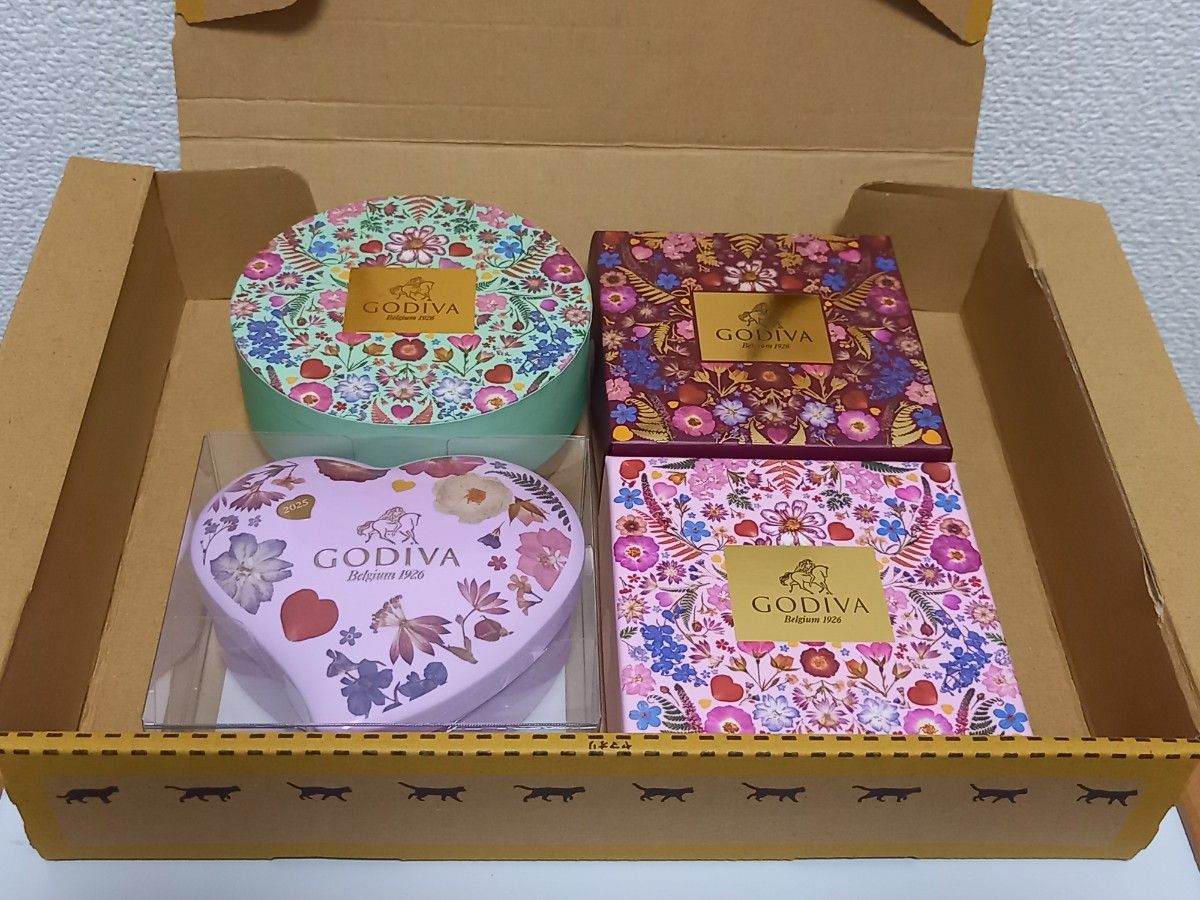 新品/4箱セット⑥】GODIVA トリュフアソート / ブーケアソート 新品/4箱セット⑥】GODIVA トリュフアソート / ブーケアソート