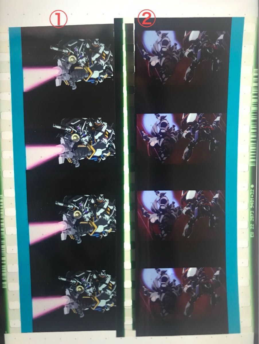 機動戦士ガンダム ジークアクス 入場特典 コマフィルム2枚 機動戦士ガンダム ジークアクス 入場特典 コマフィルム2枚