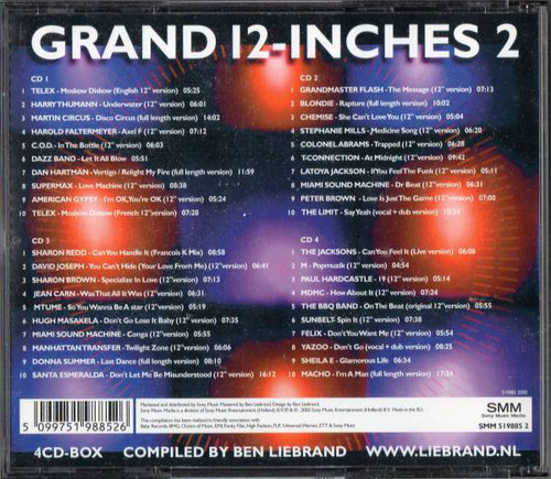 【4CD】Ben Liebrand / Grand 12 Inches 2 [Import]_画像2