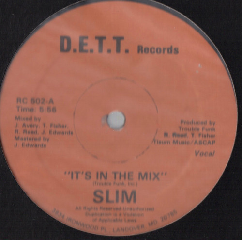 【廃盤12inch】Slim / It's In The Mix_画像1