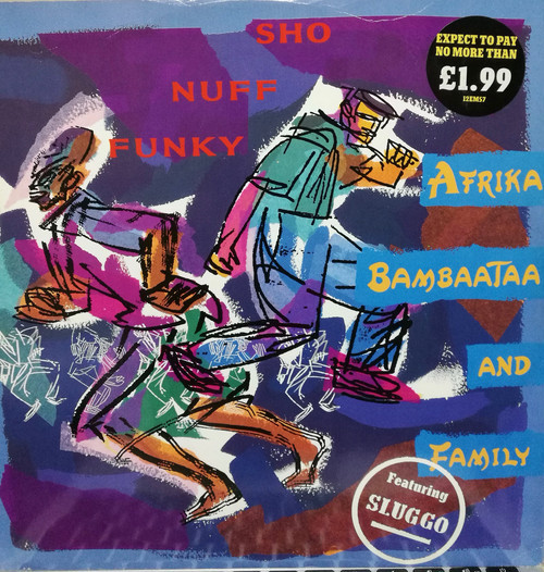 【廃盤12inch】Afrika Bambaataa And Family / Sho Nuff Funky_画像1