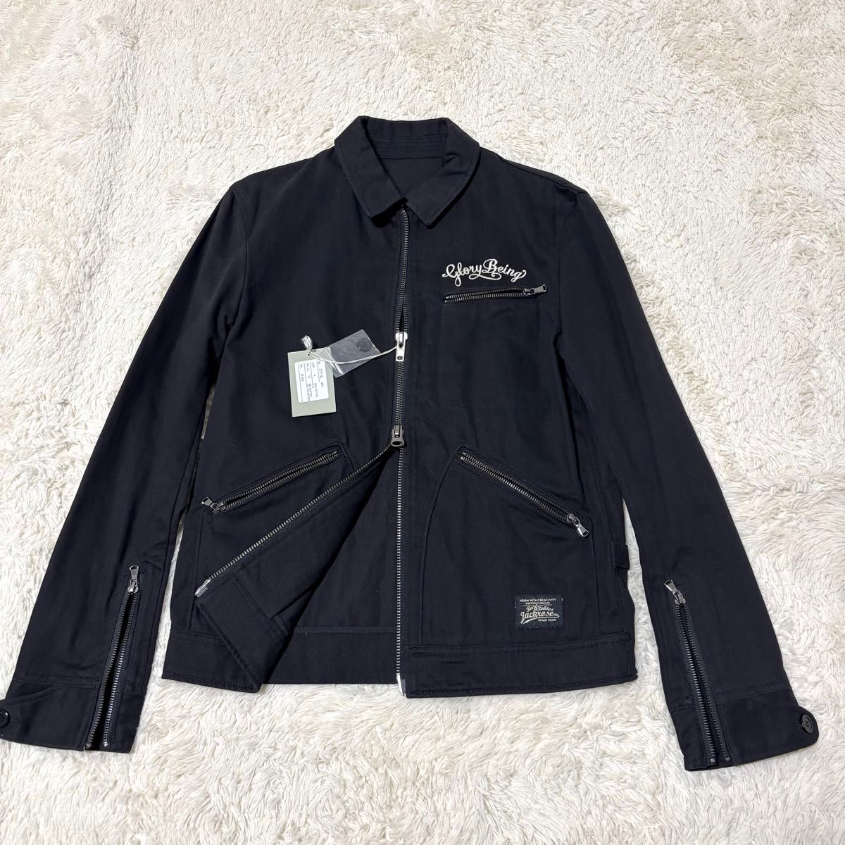 タグ付き JACKROSE ジャックローズ ブルゾン ジップ ジャケット タグ付き JACKROSE ジャックローズ ブルゾン ジップ ジャケット