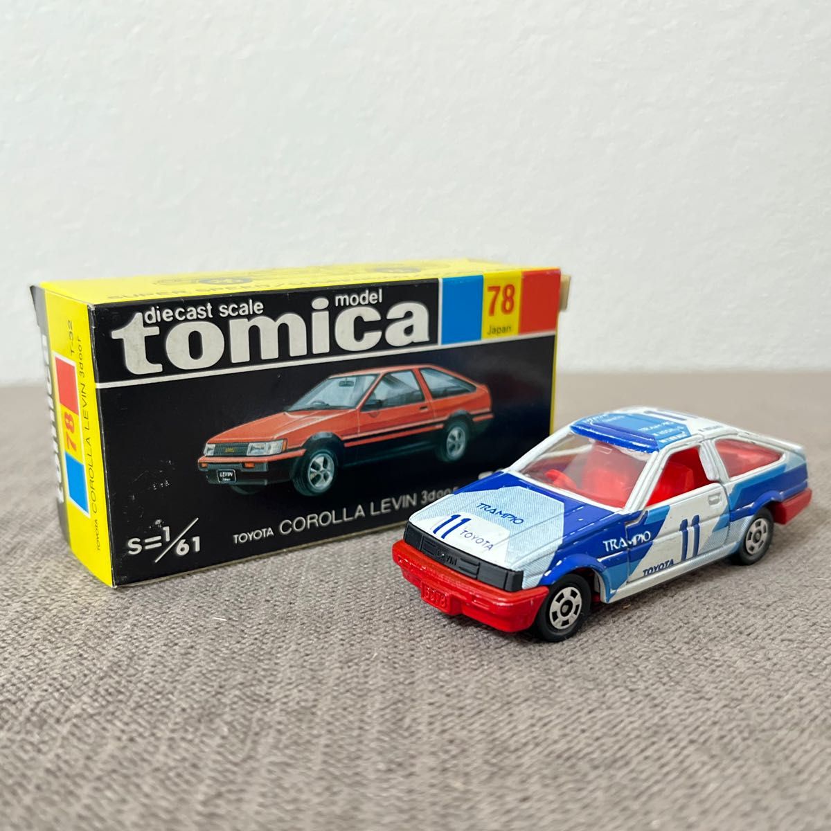 トミカ 日本製 黒箱 78-4-5 トヨタ カローラ レビン 3ドア トミカ 日本製 黒箱 78-4-5 トヨタ カローラ レビン 3ドア