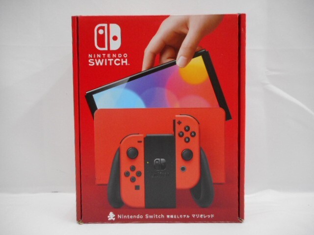 25 送80サ 0306YG07 スイッチ 有機EL マリオレッド ver19.0.1