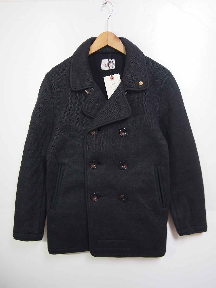 定番の冬ギフト 美品16AW 黒727K GSV-16-AW-11 ジャケット Pコート ビーチクロス BEACH-JACKET GANGSTERVILLEギャングスタービル Sサイズ 定番の冬ギフト 美品16AW 黒727K GSV-16-AW-11 ジャケット Pコート ビーチクロス BEACH-JACKET GANGSTERVILLEギャングスタービル Sサイズ