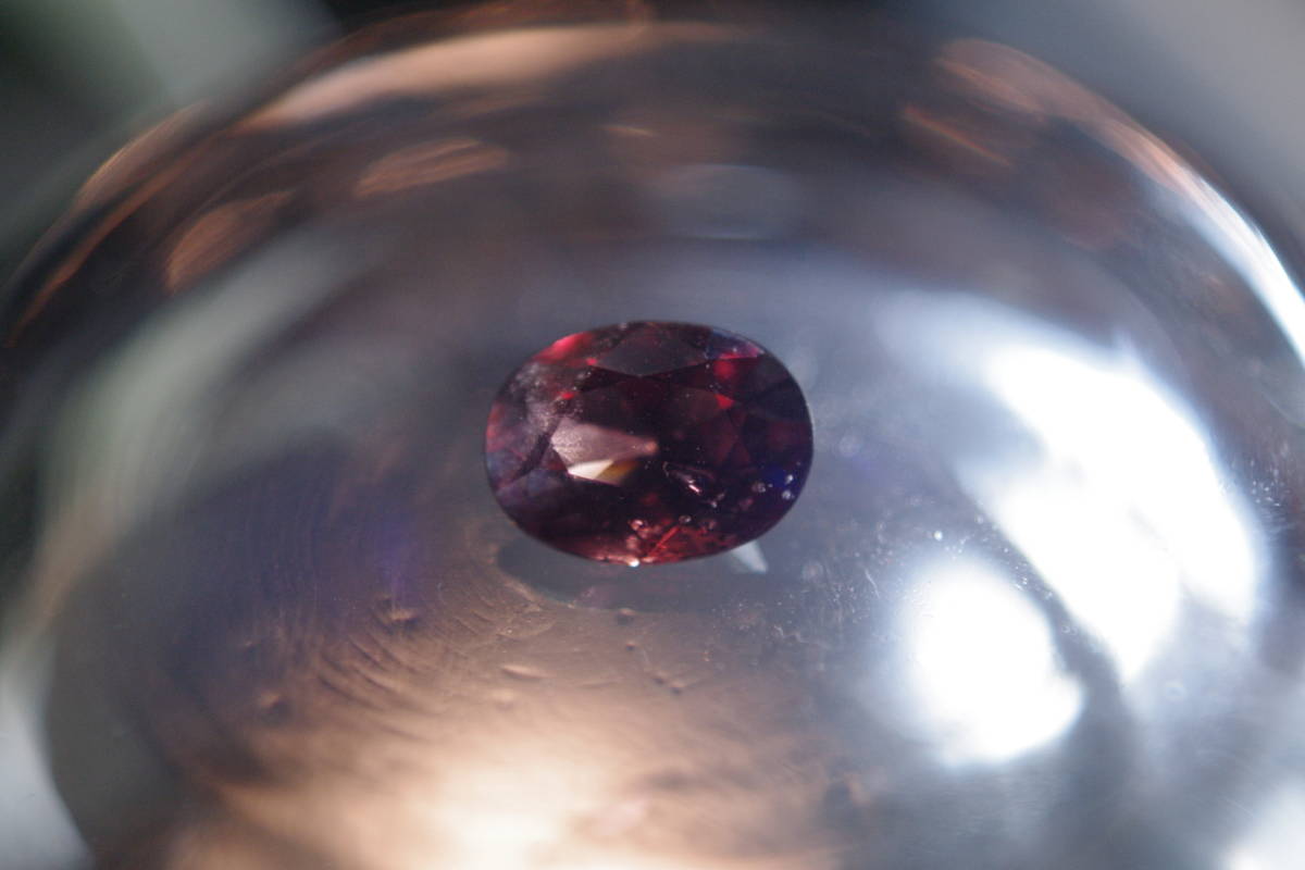 お気に入り】 超レアカラー 天然オレンジレッド スピネル 0.784ct