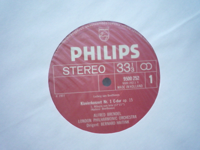 UK42 蘭Ph盤バラ5LP ベートーヴェン/ピアノ協(xié)奏曲全集 ブレンデル/ハイティンク/ロンドンPO