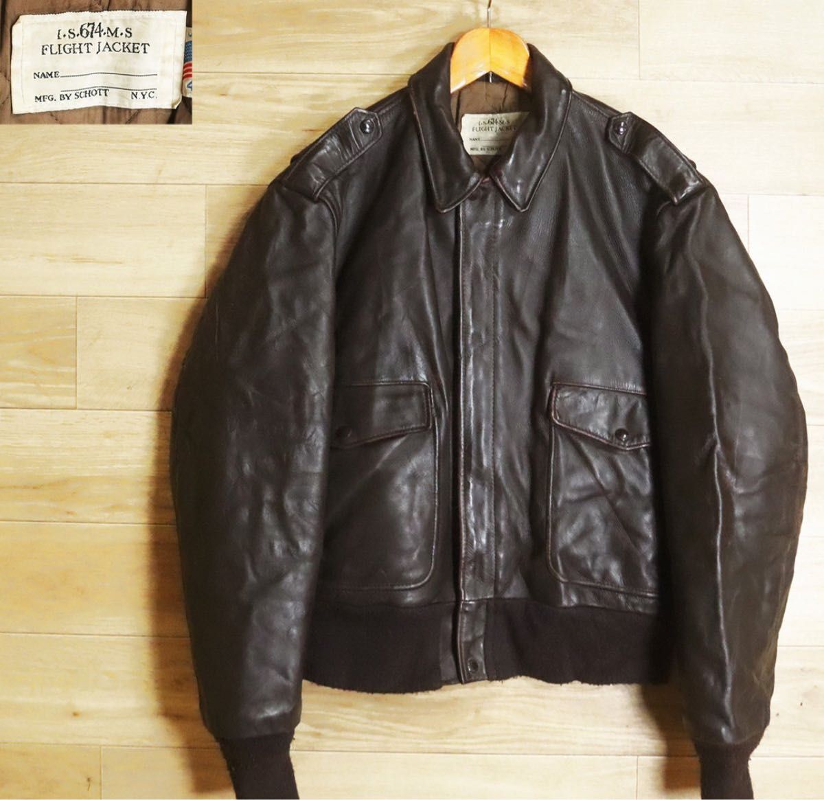 SCHOTT L-634M-5 FLIGHT JACKET 短丈|Yahoo!フリマ(旧PayPay SCHOTT L-634M-5 FLIGHT JACKET 短丈|Yahoo!フリマ(旧PayPay