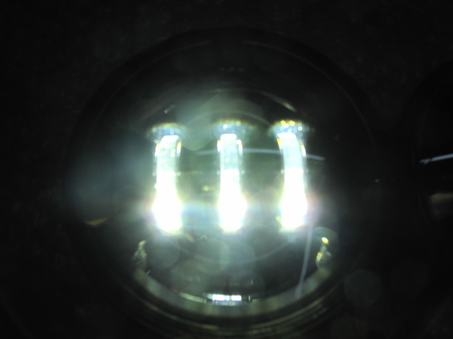 H-D純正OP LED フォグランプ 補助ランプ ブラック 検 ツーリング ストリートグライド ロードキング ウルトラリミテッド CVO バガー_画像7