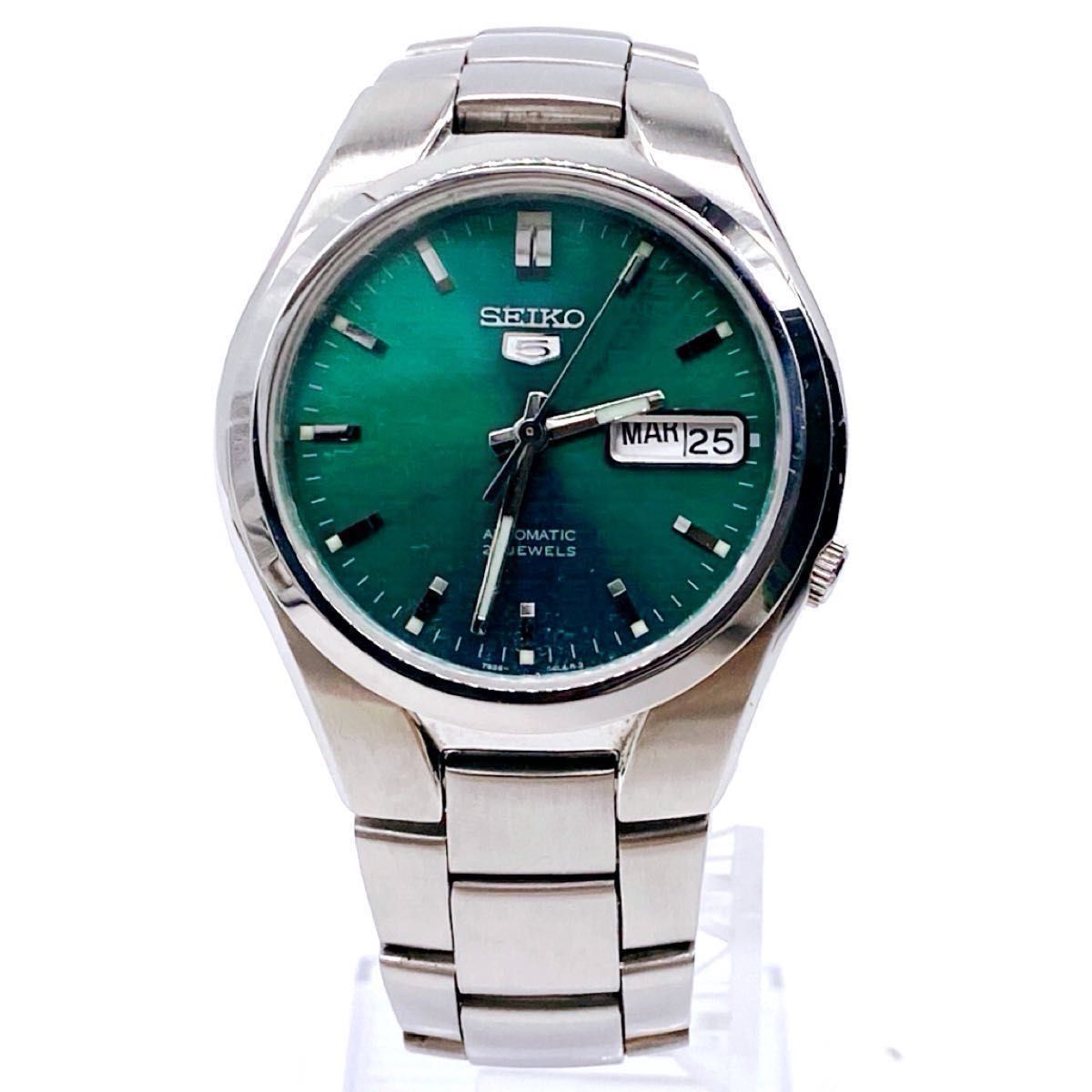 希少 裏スケ】SEIKO 5 セイコー 7S26-01V0 デイライト 21JEWELS 希少 裏スケ】SEIKO 5 セイコー 7S26-01V0 デイライト 21JEWELS