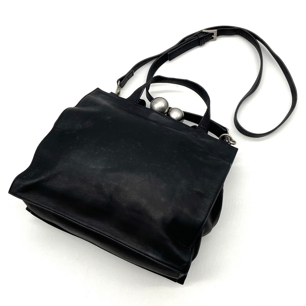 入手困難】kawa-kawa カワカワ がま口 2WAY ショルダーバッグ 入手困難】kawa-kawa カワカワ がま口 2WAY ショルダーバッグ
