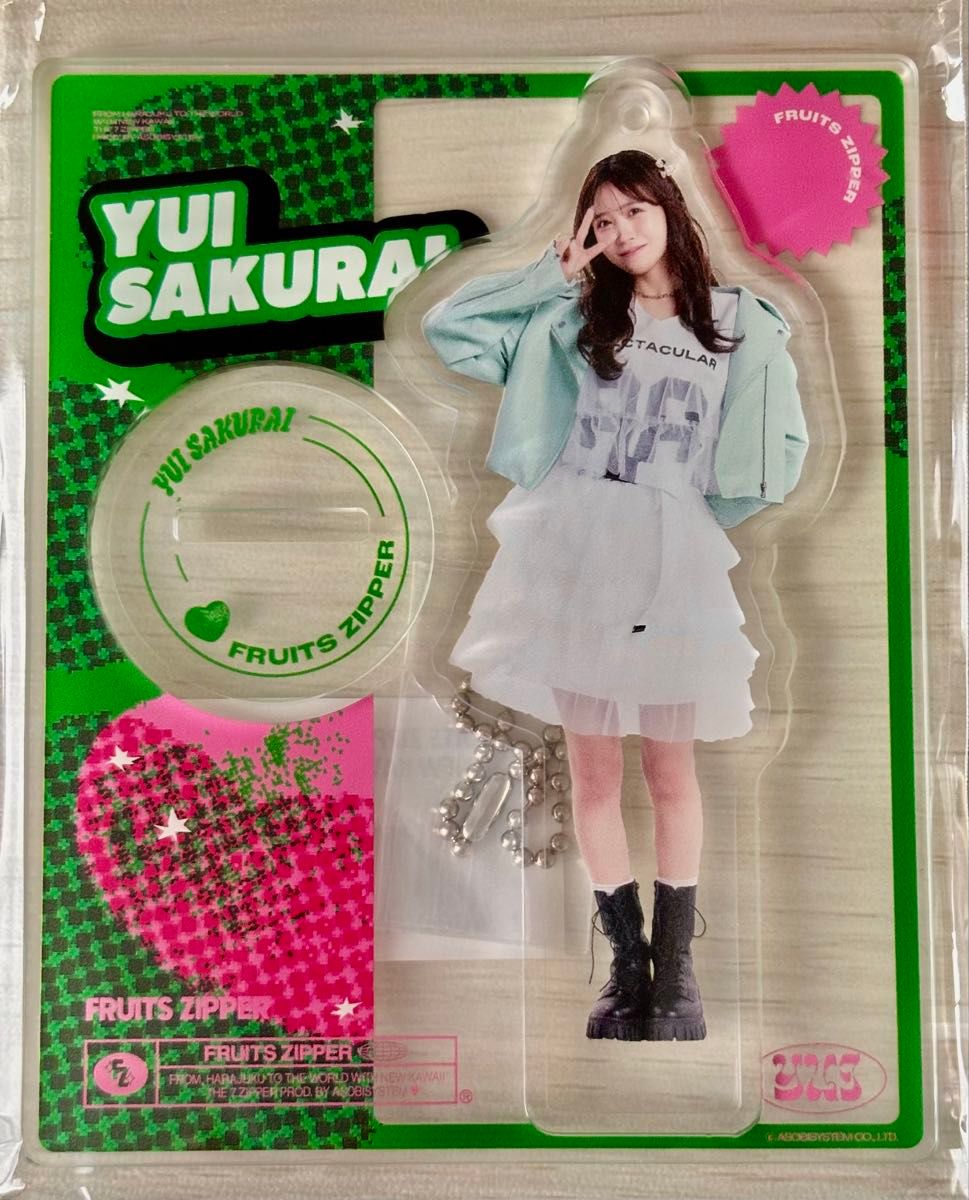 FRUITS ZIPPER 櫻井優衣 アクスタ NEWKAWAII SPORTS edition FRUITS ZIPPER 櫻井優衣 アクスタ NEWKAWAII SPORTS edition