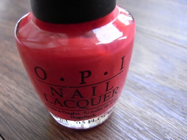 ラスト ●OPI●H42 Red My Fortune Cookie ●廃盤 ホンコンコレクション 新品即決 匿名発送_画像2