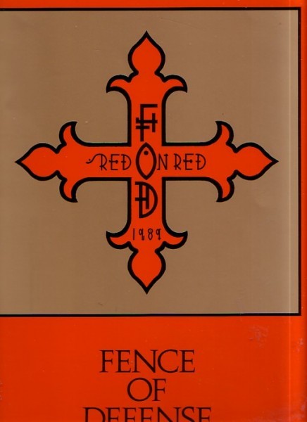 FENCE OF DEFENCE RED ON RED 1989　ツアーパンフ_画像1