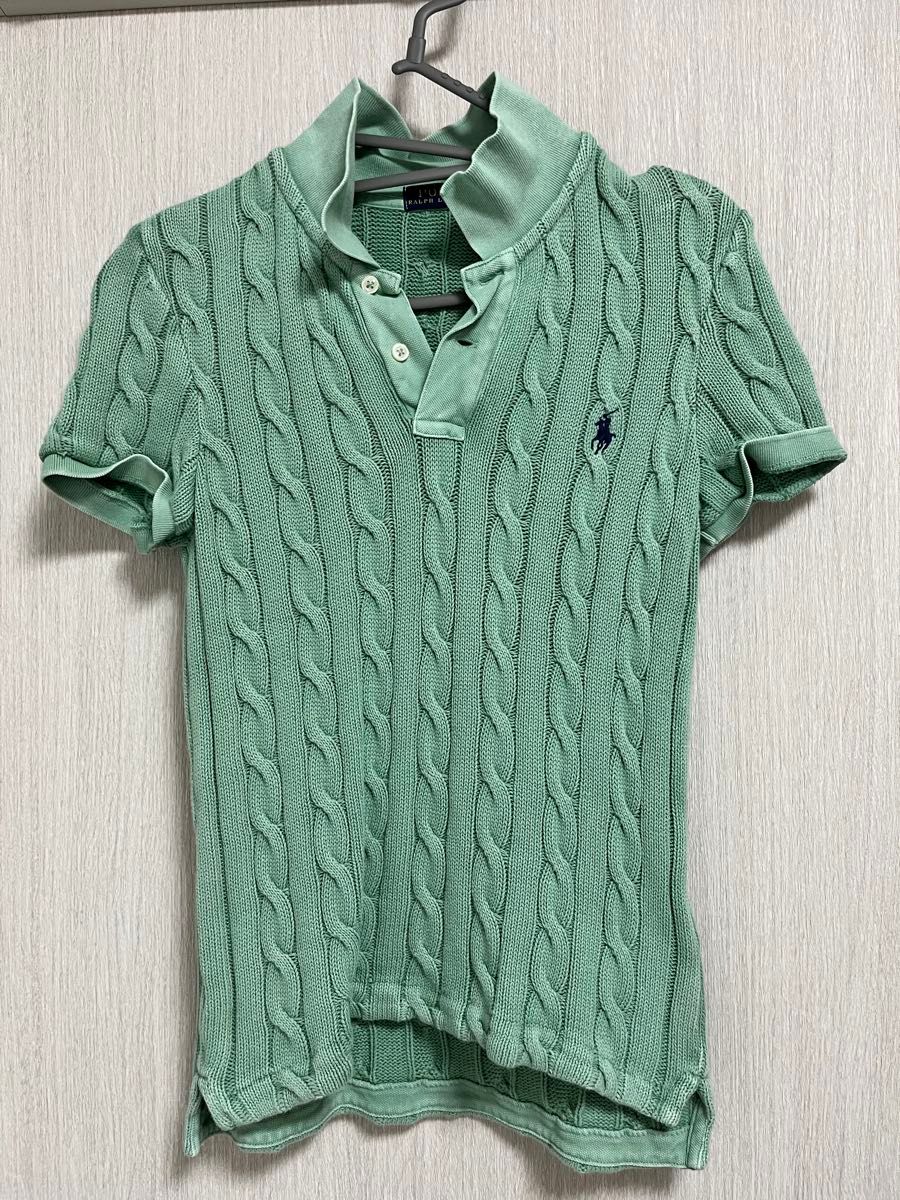 Polo Ralph Lauren ケーブルニット ポロシャツ M ラルフローレン Polo Ralph Lauren ケーブルニット ポロシャツ M ラルフローレン