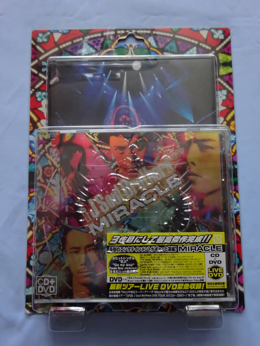 ヤフオク! - 三代目J Soul Brothers / MIRACLE 【CD+2DVD】 ...