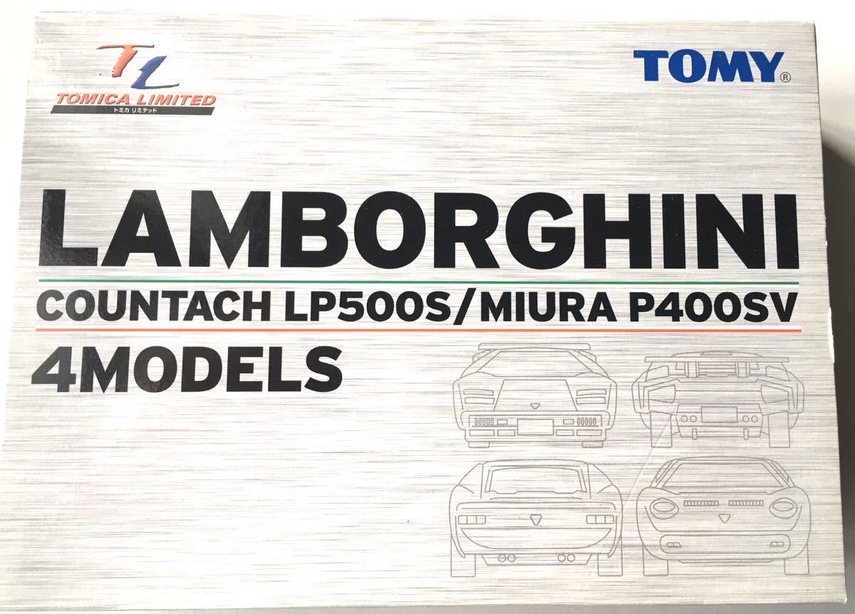 【 TOMY／TOMICA LIMITED 】『 LAMBORGHINI 4MODELS（未使用・未開封品）』_画像1