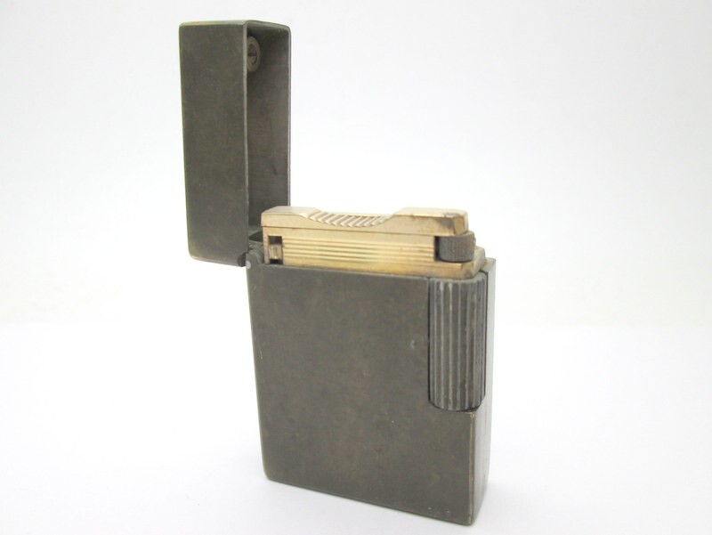 1000円スタート ライター S.T.Dupont デュポン ギャッツビー グリーンガス 緑ガス ゴールド 着火未確認 喫煙グッズ 5 L231 1000円スタート ライター  デュポン ギャッツビー 緑ガス