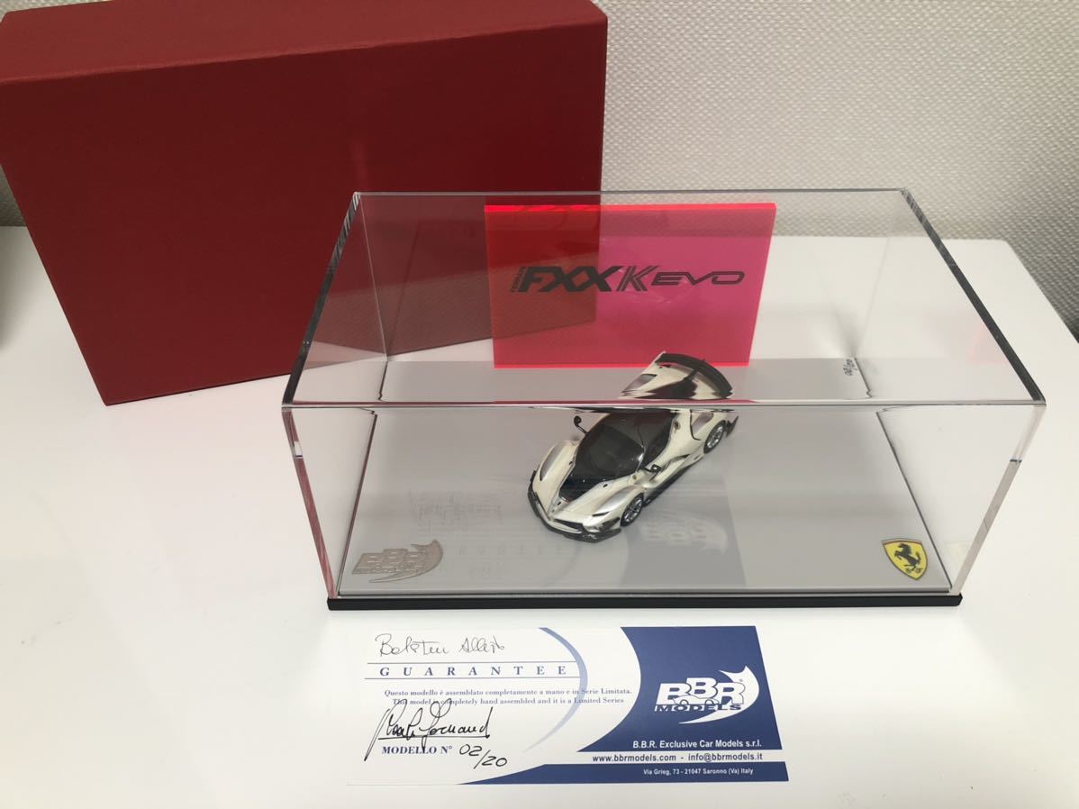 1/43 BBR Ferrari FXXK Evo 2017 20 car limitation 