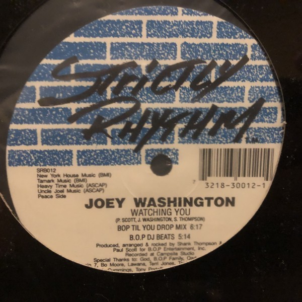 Joey Washington / Watching You (シールド未開封)_画像3