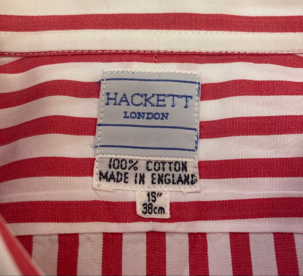 HACKETT LONDON ハケット 90'sヴィンテージシャツ ベンガル HACKETT LONDON ハケット 90'sヴィンテージシャツ ベンガル